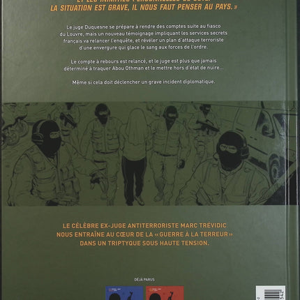 Compte à Rebours Tome 3 – Opération Tora Bora – Giuseppe Liotti, bande dessinée thriller géopolitique, enquête antiterroriste et opérations militaires - Livre BD