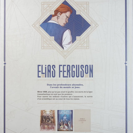 Elias Ferguson Tome 2 – 1938, Les Océans de feu – Simon Second – BD historique et fantastique, aventure, enquête et mystère - Livre BD