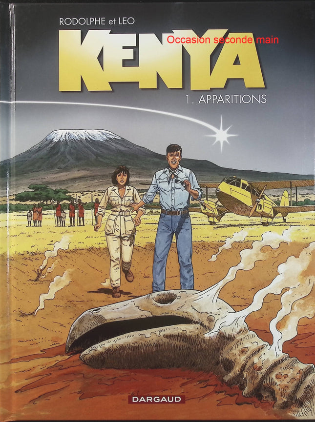 Kenya Tome 1 – Apparitions – Leo, Rodolphe – BD science-fiction, aventure et mystère en Afrique - Livre BD