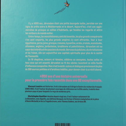 Histoire de Jérusalem – Vincent Lemire, Christophe Gaultier – bande dessinée historique sur Jérusalem, les religions et le Proche-Orient - Livre BD
