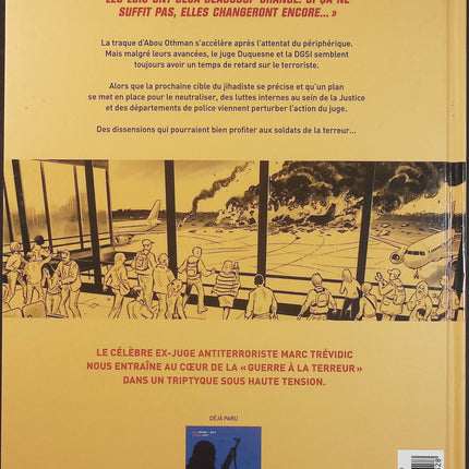 Compte à Rebours Tome 2 – Le Piège de verre – Marc Trévidic et Matz, bande dessinée thriller policier et enquête antiterroriste - Livre BD
