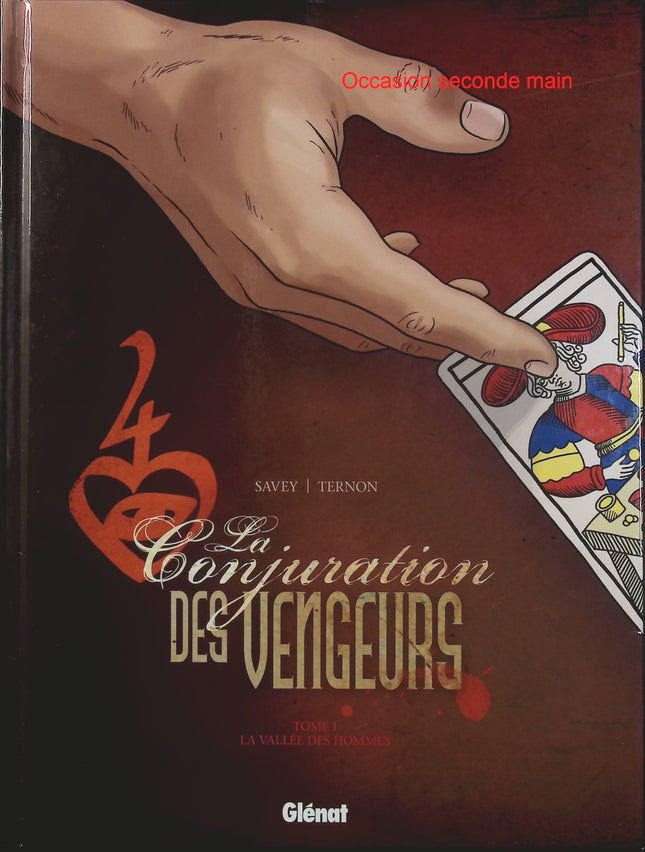 La Conjuration des Vengeurs Tome 1 – La Vallée des hommes – Joëlle Savey, Cyrille Ternon – bande dessinée polar ésotérique, enquête et franc-maçonnerie - Livre BD