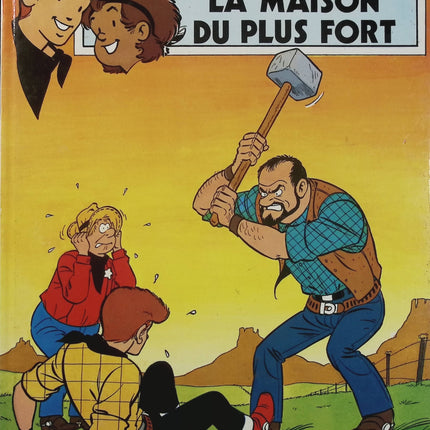 Les Aventures de Chick Bill – La Maison du plus fort – Tibet – BD western humoristique d’occasion - Livre BD