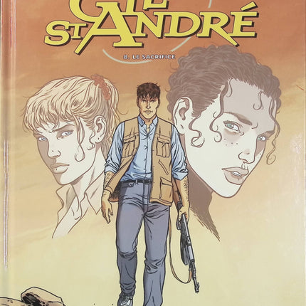 Gil Saint-André – Le Sacrifice – Jean-Charles Kraehn, Sylvain Vallée – BD polar, enquête et suspense - Livre BD