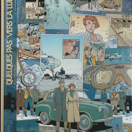 Quelques Pas Vers La Lumière Tome 1 – La Géométrie Du Hasard – Bruno Marchand – BD fantastique, mystère et quête initiatique - Livre BD