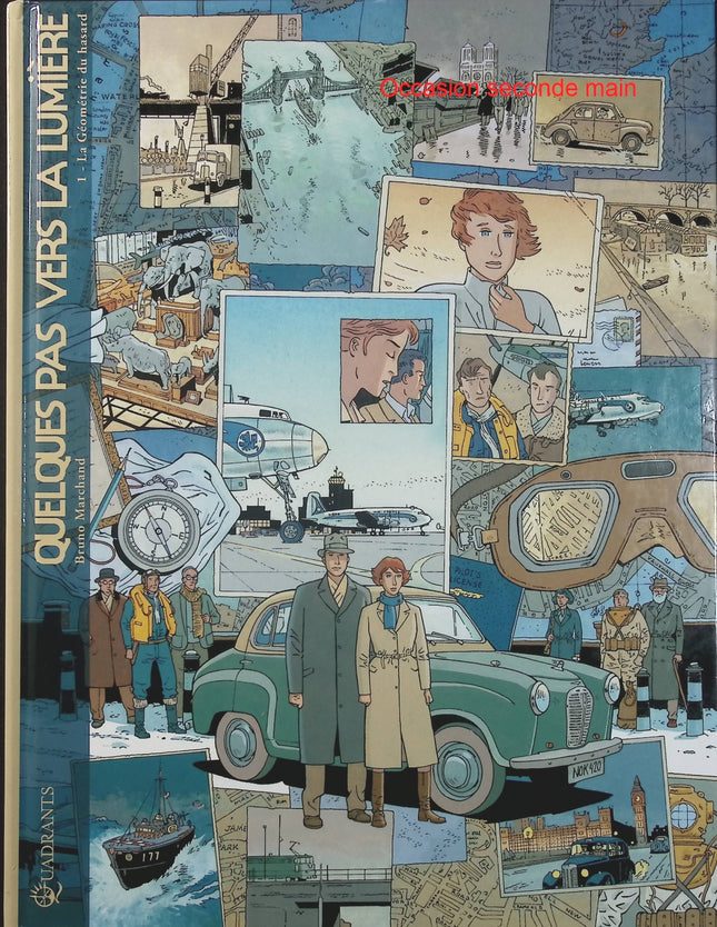 Quelques Pas Vers La Lumière Tome 1 – La Géométrie Du Hasard – Bruno Marchand – BD fantastique, mystère et quête initiatique - Livre BD