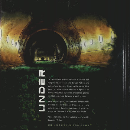 Under Tome 2 – Goliath – Bec, Raffaele – BD fantastique et thriller horrifique sous-marin - Livre BD