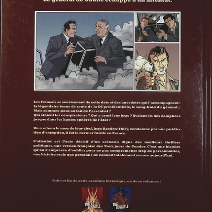 Tuez De Gaulle ! Tome 2 – Simon Treins, Munch, Scarlett – BD historique et thriller politique autour de Charles de Gaulle - Livre BD
