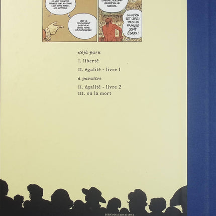 Révolution Tome 2 – Égalité – Livre 1 – Florent Grouazel, Younn Locard, Dominique Godineau – Bande dessinée historique sur la Révolution française - Livre BD