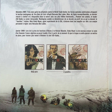 La Traque Tome 1 Tora Bora – Jean-Claude Bartoll et Jef – BD thriller d’espionnage, terrorisme et enquêtes internationales - Livre BD
