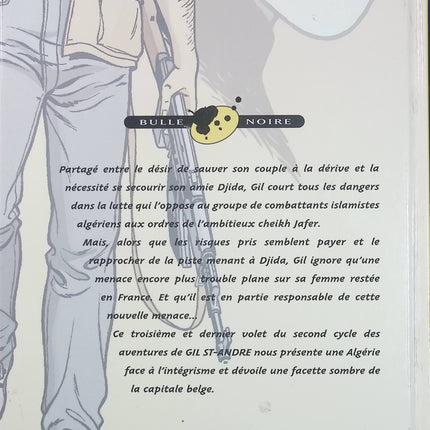 Gil Saint-André – Le Sacrifice – Jean-Charles Kraehn, Sylvain Vallée – BD polar, enquête et suspense - Livre BD