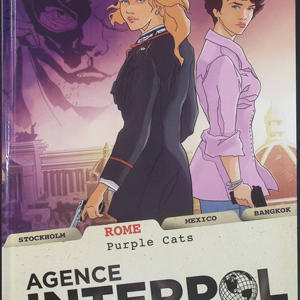 Agence Interpol Tome 3 – Rome – Thilde Barboni et Alessio Lapo, bande dessinée policière, enquête internationale et thriller - Livre BD