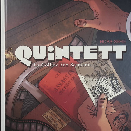 Quintett – La Colline aux serments – Giroud, Révillon et Alessandrini, bande dessinée historique de guerre, de drame et de mystère - Livre BD