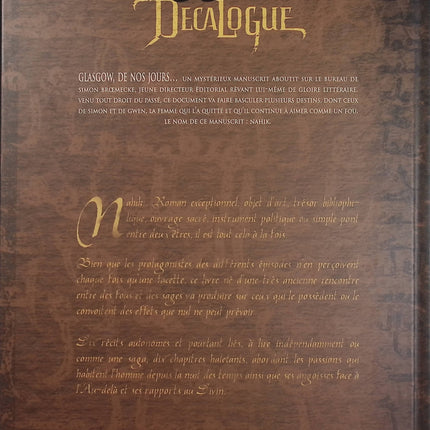 Le Décalogue Tome 1 - Le Manuscrit - BD historique thriller de Frank Giroud et Joseph Béhé - Livre BD