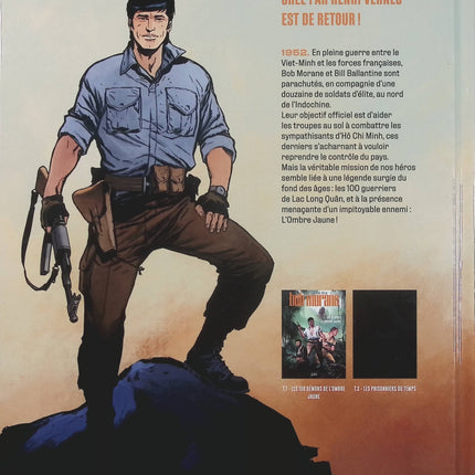 Bob Morane Tome 1 – Les 100 Démons de l’Ombre Jaune – Christophe Bec, Eric Corbeyran, Paolo Grella – BD aventure, action et mystère - Livre BD