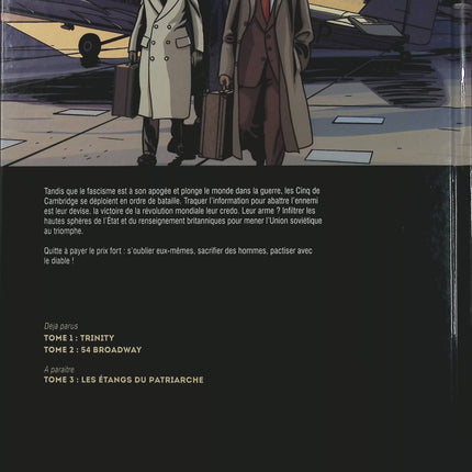 54 Broadway Tome 2 – Les Cinq de Cambridge – Neuray et Lemaire – BD historique et espionnage - Livre BD