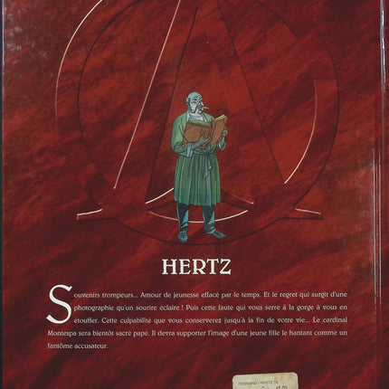Le Triangle Secret – Hertz Tome 2 : Montespa – Didier Convard et Pierre Wachs – Bande dessinée ésotérique, enquête mystérieuse et secrets historiques - Livre BD