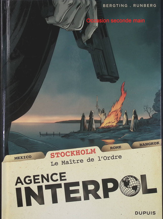 Agence Interpol Tome 2 – Stockholm, Le Maître de l’ordre – Sylvain Runberg et Peter Bergting, BD policière et thriller international - Livre BD