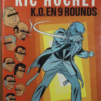Ric Hochet – K.O. en 9 rounds – Tibet & André-Paul Duchâteau – BD policière enquête - Livre BD