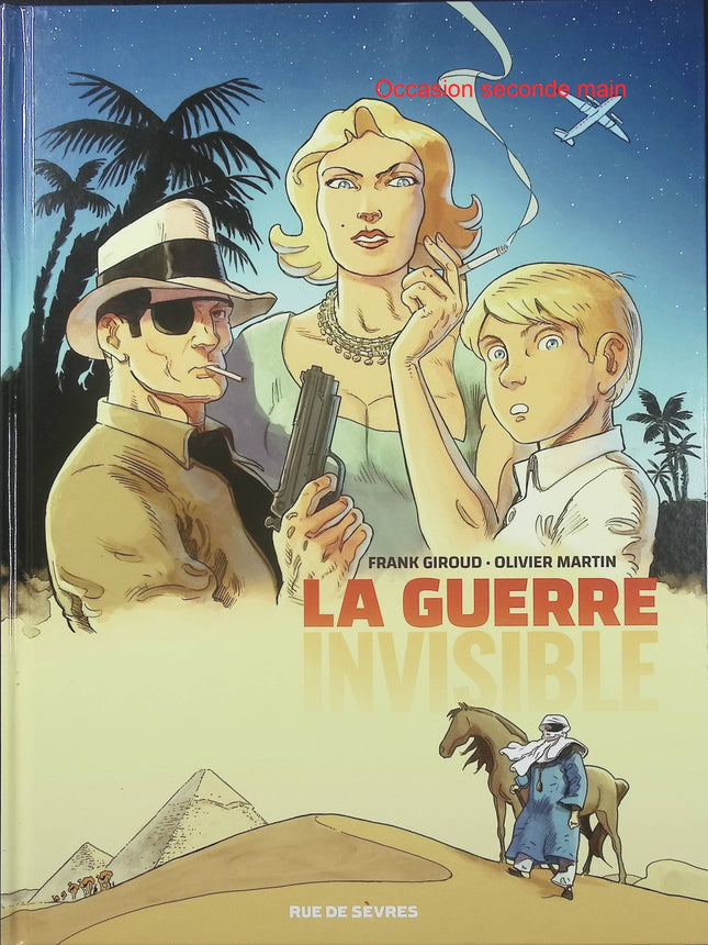 La Guerre Invisible Tome 1 – L’Agence – Olivier Martin et Frank Giroud – BD thriller, espionnage et complot - Livre BD