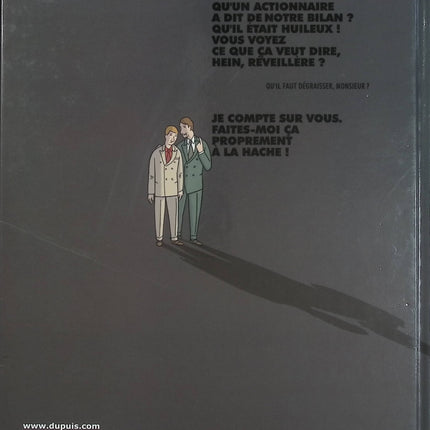 Une Épaisse Couche de Sentiments Tome 1 - BD satire sociale et entreprise de Philippe Thirault et Sébastien Gnaedig - Livre BD