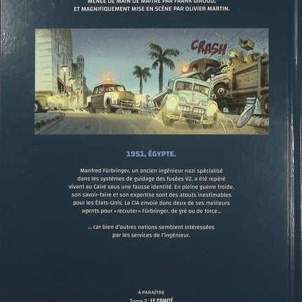 La Guerre Invisible Tome 1 – L’Agence – Olivier Martin et Frank Giroud – BD thriller, espionnage et complot - Livre BD