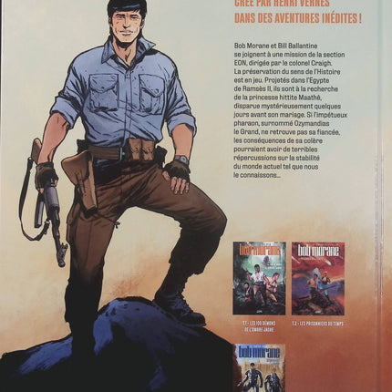 Bob Morane Tome 3 – Ozymandias le Grand – Corbeyran, Christophe Bec, Ivan Rodrigues – BD aventure, action et mystère - Livre BD