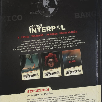 Agence Interpol Tome 2 – Stockholm, Le Maître de l’ordre – Sylvain Runberg et Peter Bergting, BD policière et thriller international - Livre BD