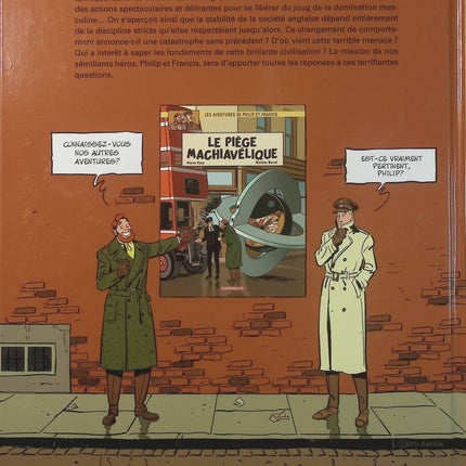 Les Aventures de Philip et Francis Tome 1 Menaces sur l’empire – Pierre Veys, Nicolas Barral – BD humoristique - Livre BD