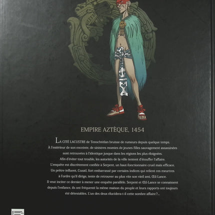 Le Serpent et la Lance Tome 1 – Ombre-montagne – Hub, Li – BD historique, enquête et civilisation aztèque - Livre BD