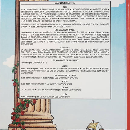 Alix Tome 24 – Roma, Roma… – Jacques Martin, Rafael Morales – BD historique, Rome antique et aventure - Livre BD