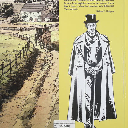 Thomas Carnacki, Détective de l'occulte Tome 2 – Éric Corbeyran et Luca Raimondo, bande dessinée fantastique d'enquête paranormale, de mystères surnaturels et d'occultisme - Livre BD
