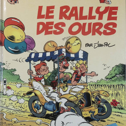 Anne et Peter Tome 1 – Le rallye des ours – Jean-Pol & Eddy Ryssack – BD aventure jeunesse - Livre BD
