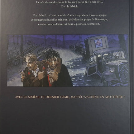 Mattéo Tome 6 – Sixième Époque 1939-1940 – Jean-Pierre Gibrat – BD historique, Seconde Guerre mondiale et aventure - Livre BD