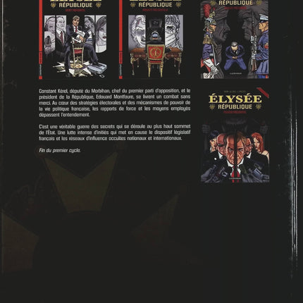 Elysée République Tome 4 – Pouvoir Présidentiel – Frisco, Rémy Le Gall – BD politique, thriller et secrets du pouvoir - Livre BD