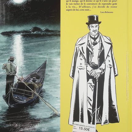 Thomas Carnacki, Détective de l'occulte Tome 1 – Les Spectres de Venise – Éric Corbeyran et Luca Raimondo, BD fantastique d'enquête paranormale et de mystère - Livre BD