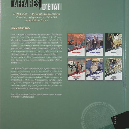 Affaires d'État – Jihad Tome 2 – La Route de Damas – Philippe Richelle, Alfio Buscaglia – Bande dessinée thriller politique, terrorisme et espionnage - Livre BD