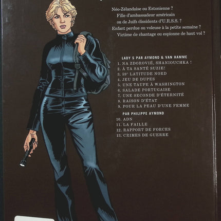 Lady S Tome 13 – Crimes de guerre – Philippe Aymond | BD d’espionnage, thriller politique et enquête internationale - Livre BD