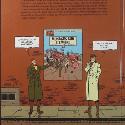 Les Aventures de Philip et Francis Tome 2 Le Piège machiavélique – Pierre Veys, Nicolas Barral – BD humoristique - Livre BD