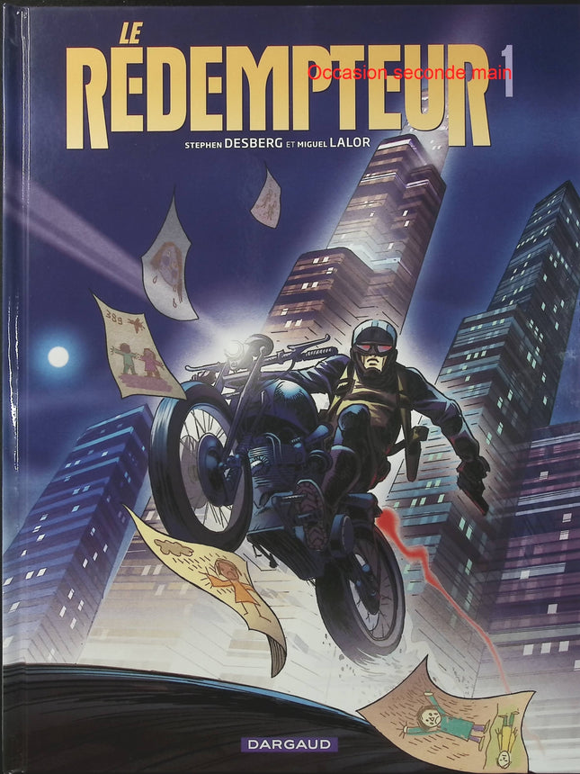 Le Rédempteur Tome 1 – L’Homme qui entendait les prières des enfants morts – Desberg et Miguel – BD fantastique et thriller - Livre BD