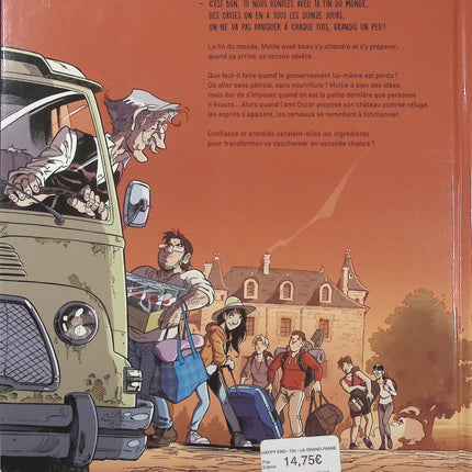 Happy End Tome 1 – La Grande Panne – Olivier Jouvray et Benjamin Jurdic | BD science-fiction, apocalypse, panne mondiale et aventure post-apocalyptique - Livre BD