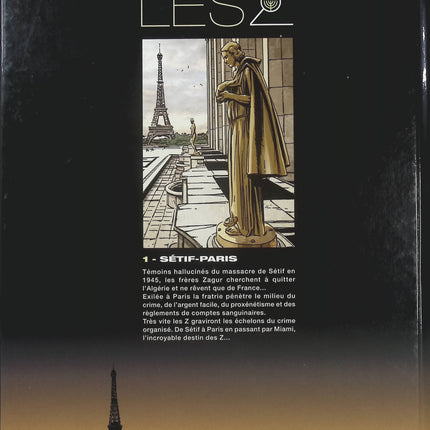 Les Z Tome 1 – Sétif-Paris – Richard Malka et Frédéric Volante | BD historique, guerre d’Algérie, mémoire franco-algérienne et destinées familiales - Livre BD