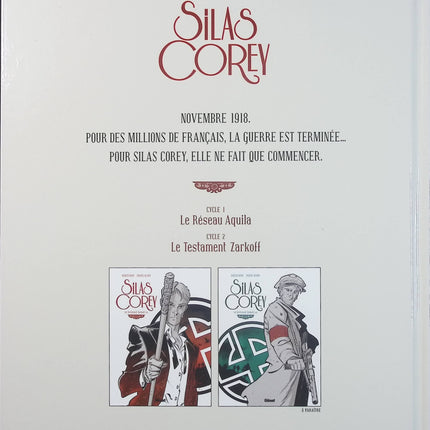 Silas Corey Le Testament Zarkoff Tome 1 – Fabien Nury et Pierre Alary – BD d’espionnage, enquête et aventure historique - Livre BD