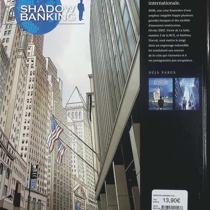 Shadow Banking Tome 3 La Bombe Grecque – Éric Corbeyran, Sylvain Lacaze et Éric Chabbert – BD thriller financier et enquête économique - Livre BD
