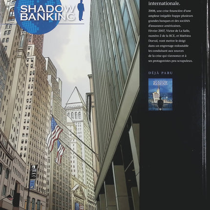 Shadow Banking Tome 2 Engrenage – Éric Corbeyran, Frédéric Bagarry et Éric Chabbert – BD thriller financier et enquête économique - Livre BD