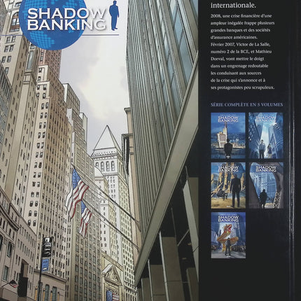 Shadow Banking Tome 5 Fallen Angels – Éric Corbeyran, Sylvain Lacaze et Éric Chabbert – BD thriller financier et enquête économique - Livre BD