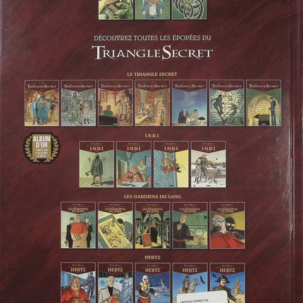 Lacrima Christi Tome 4 – Le Message du passé – Didier Convard et Denis Falque – BD ésotérique, secrets religieux et mystères historiques - Livre BD