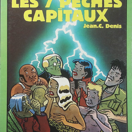 Les 7 péchés capitaux – Jean-Claude Denis – Collection H Humour Humanoïde - Livre BD