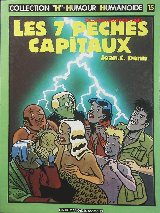 Les 7 péchés capitaux – Jean-Claude Denis – Collection H Humour Humanoïde - Livre BD