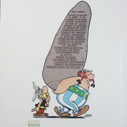 Astérix – Le Tour de Gaule d’Astérix – Goscinny & Uderzo – BD culte, humour et aventure - Livre BD